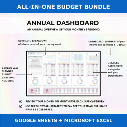 All-In-One Budget Planner Bundle