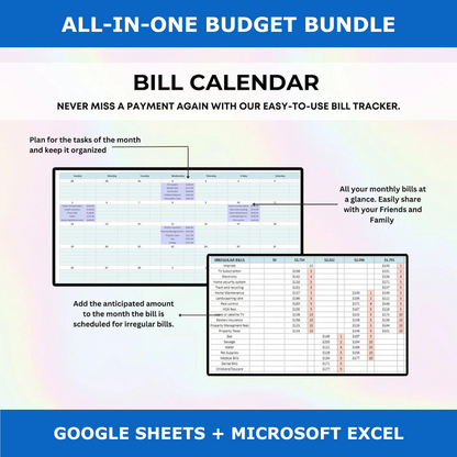 All-In-One Budget Planner Bundle