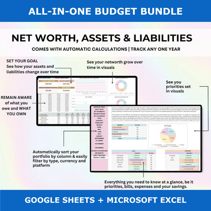 All-In-One Budget Planner Bundle