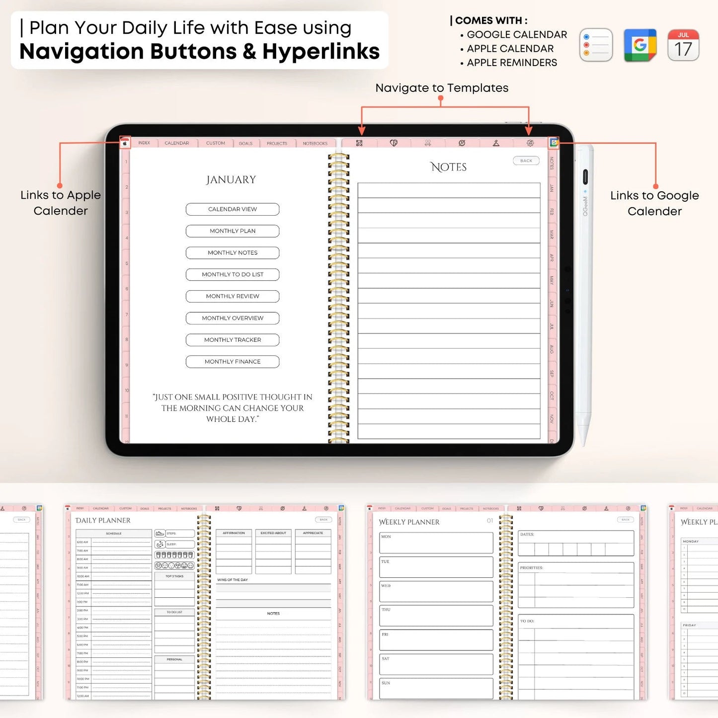 All - In - One Digital Planner Pro + Lifetime Updates - DigiStore X